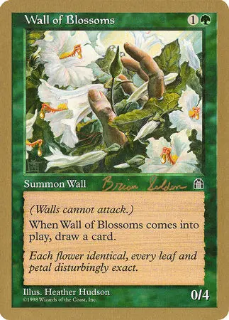 Wall Of Blossoms - 1998 Brian Selden (Sth) [World Championship Decks 1998] 1