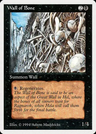 Wall Of Bone [Summer Magic / Edgar] 1
