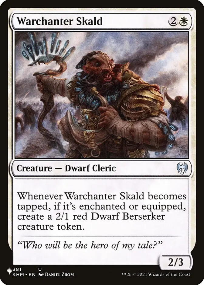 Warchanter Skald [The List] 1