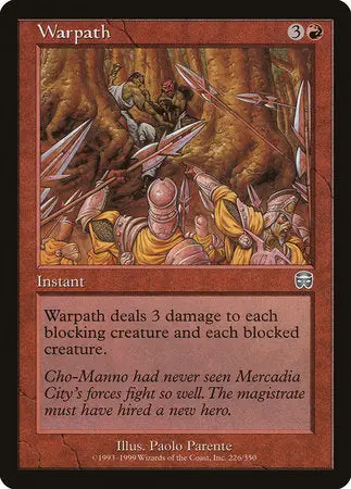 Warpath [Mercadian Masques] 1