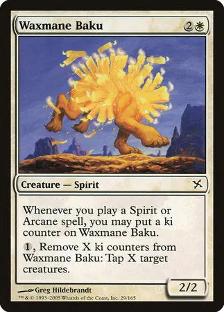 Waxmane Baku [Betrayers Of Kamigawa] 1