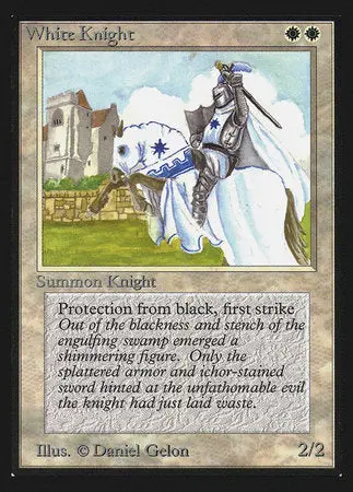 White Knight (Ie) [Intl. Collectors’ Edition] 1
