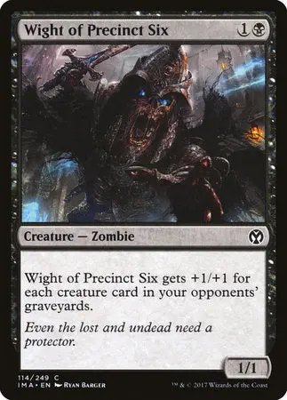 Wight Of Precinct Six [Iconic Masters] 1
