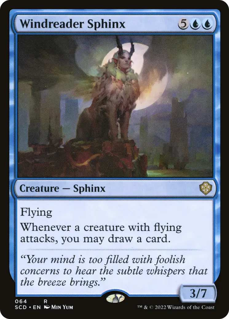Windreader Sphinx [Starter Commander Decks] 1