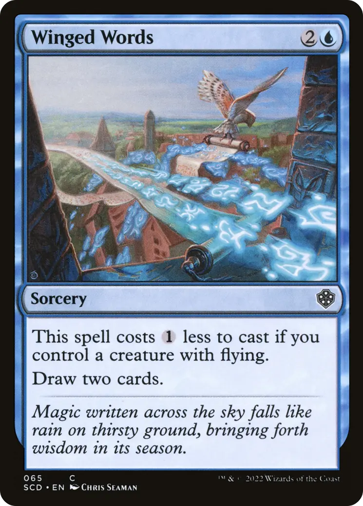 Winged Words [Starter Commander Decks] 1