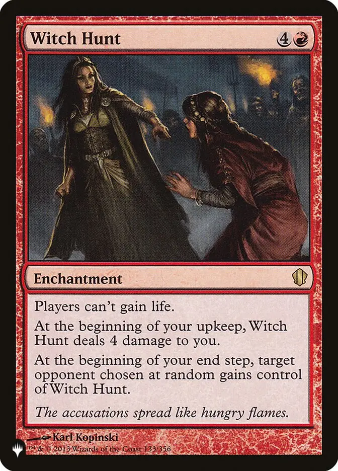 Witch Hunt [The List] 1