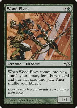 Wood Elves [Duel Decks: Elves Vs. Goblins] 1