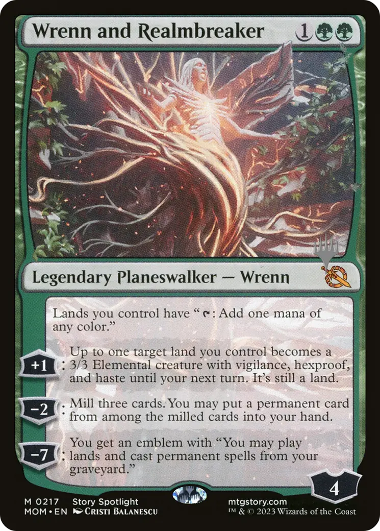Wrenn And Realmbreaker (Promo Pack) [March Of The Machine Promos] 1