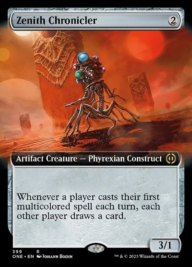 Zenith Chronicler (Extended Art) [Phyrexia: All Will Be One] 1