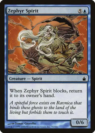Zephyr Spirit [Ravnica: City Of Guilds] 1