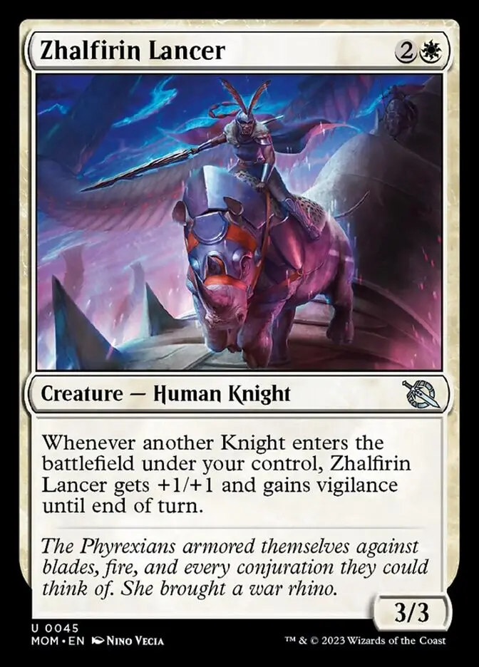 Zhalfirin Lancer [March Of The Machine] 1