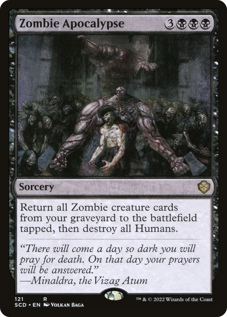 Zombie Apocalypse [Starter Commander Decks] 1