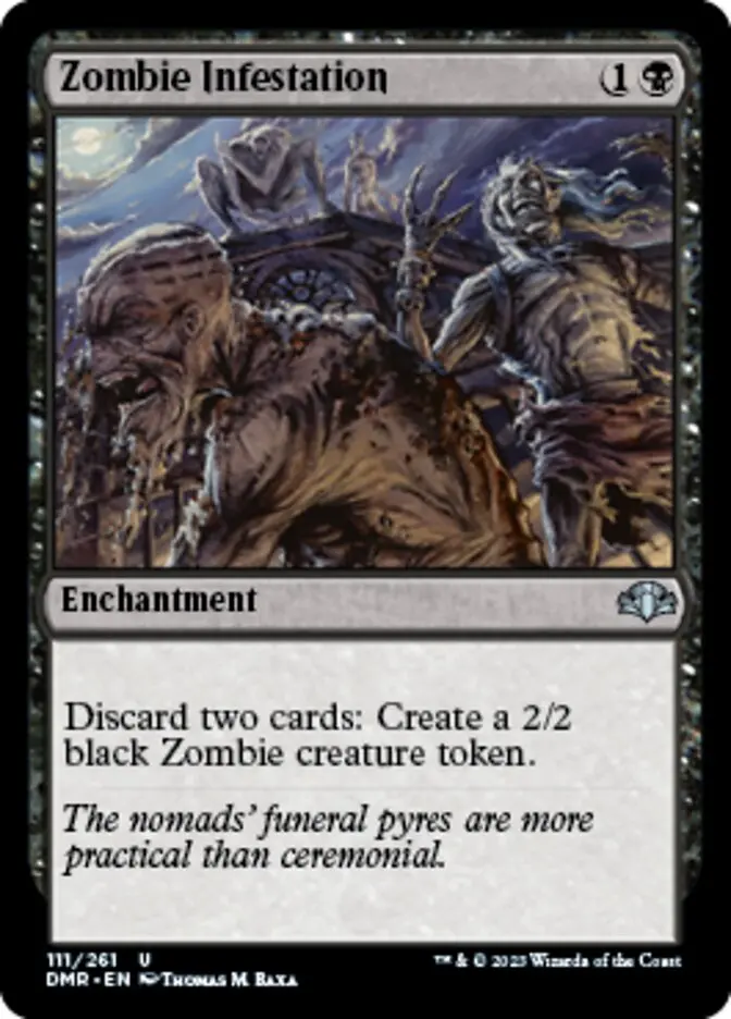 Zombie Infestation [Dominaria Remastered] 1