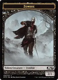Zombie // Thopter Double-Sided Token (Game Night) [Core Set 2019] 1