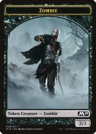 Zombie Token [Core Set 2019 Tokens] 1