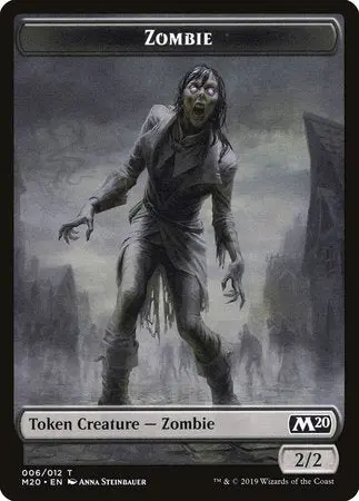 Zombie Token [Core Set 2020 Tokens] 1