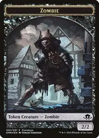 Zombie Token (Double-Sided) [Prerelease Cards] 1