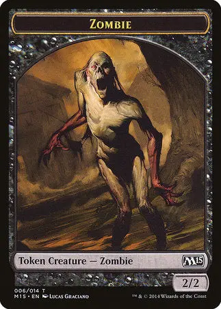 Zombie Token [Magic 2015 Tokens] 1