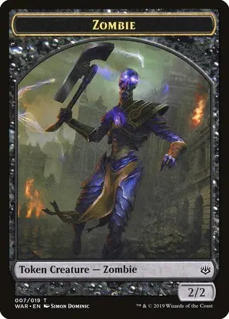 Zombie Token [War Of The Spark Tokens] 1
