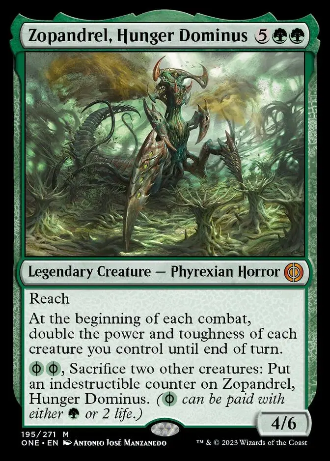 Zopandrel, Hunger Dominus [Phyrexia: All Will Be One] 1