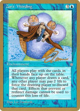 Zur's Weirding - 1996 Eric Tam (Ice) [Pro Tour Collector Set] 1
