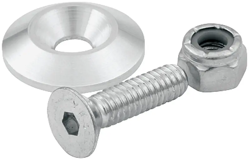 Allstar Performance 18630 Countersunk #10 Bolts With 1-Inch Washers – 10-Pack 1
