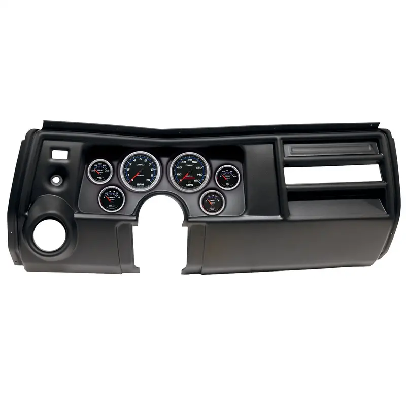 Autometer 2909-05 Direct-Fit Dash Pod Kit – Holds (2) 3-3/8" & (4) 2-1/16" Gauges, Chevelle/Cobalt Vent Mount 1