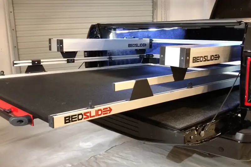 Bedslide Bedbin Side Kix System – Modular Slide-Out Storage For Full-Size Truck Beds 1
