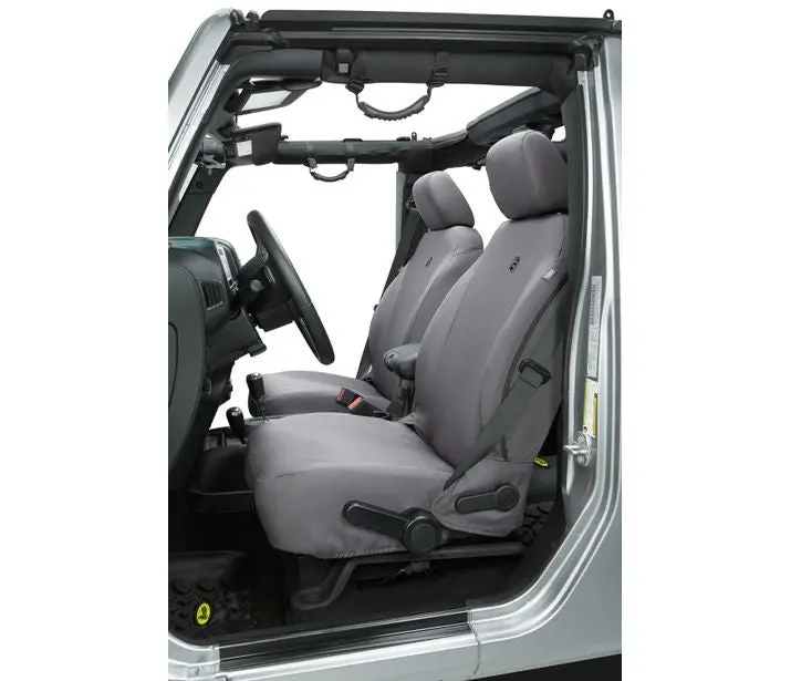 Bestop 29283-09 Front Seat Covers – Charcoal Finish For 2013–2018 Jeep Wrangler Jk 1