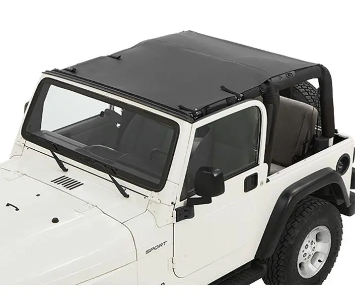 Bestop 52404-35 Sunrider Bikini Top – Black Diamond For 1997–2006 Jeep Wrangler Tj (Excl. Unlimited) 1