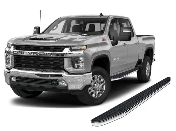 Black Horse Off Road Pr-G485 Premium Running Boards – Heavy-Duty Steel, Textured Black Finish 1