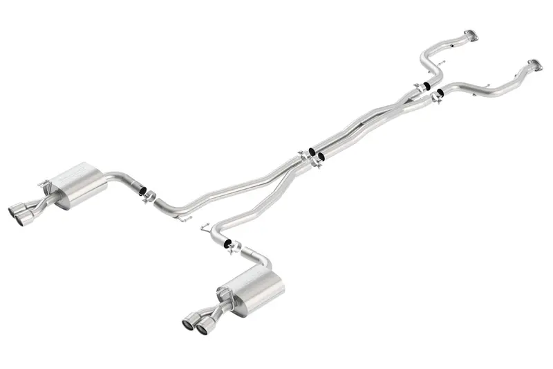 Borla S-Type Cat-Back Exhaust System — Stainless Steel Performance Upgrade 1