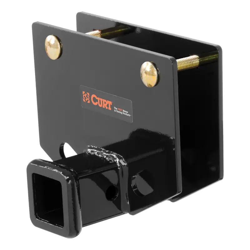 Curt 19101 Camper Hitch With 2-Inch Receiver For 2X4 Rv Bumpers – 3,500 Lb Capacity 1