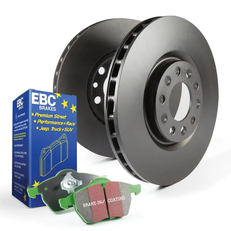 Ebc S11Kr1265 Brake Kit — Greenstuff 2000 Pads With Rk Series Rotors 1