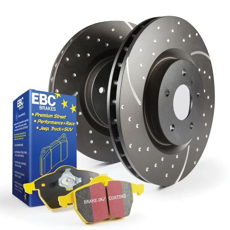 Ebc S5 Brake Kit: Yellowstuff Pads & Gd Rotors For Enhanced Stopping Power 1
