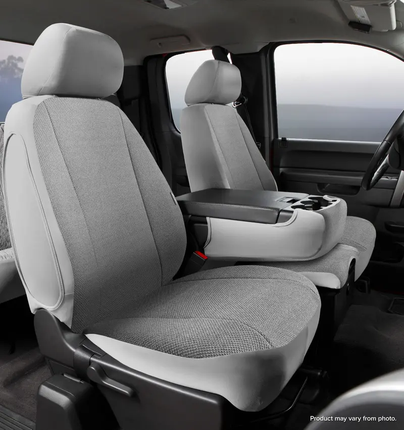 Fia Wrangler Solid Seat Cover – Gray, Durable Fabric, Universal Fit 1