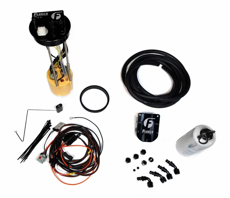 Fleece Performance Fpe-34754 Fuel System Enhancement Kit — Includes Powerflo Lift Pump For 1998.5–2002 Dodge Cummins 1
