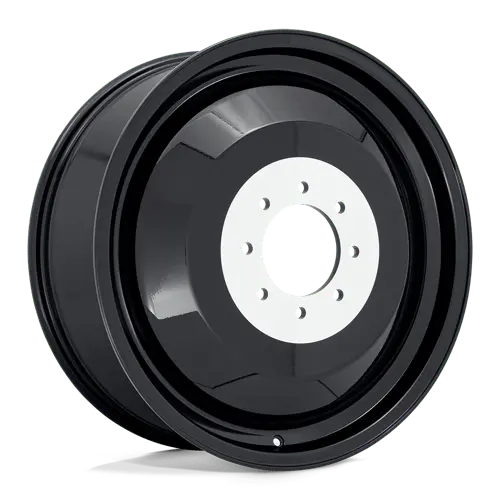 Fuel D501 Forged Alloy Wheel – 24×8.25, 8×6.5 Bolt Pattern, Gloss Black/Machined (D50124828F) 1