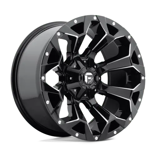 Fuel D57618902650Us D576 Forged Alloy Wheel – 18X9", 5X4.5/5.0 Bolt Pattern, Gloss Black/Milled Face 1