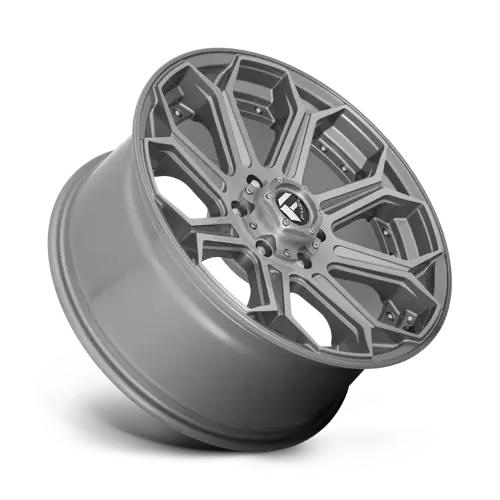 Fuel D705 Alloy Wheel – 18X9 Inches, 6X135 Bolt Pattern, Brushed Gunmetal Finish 1