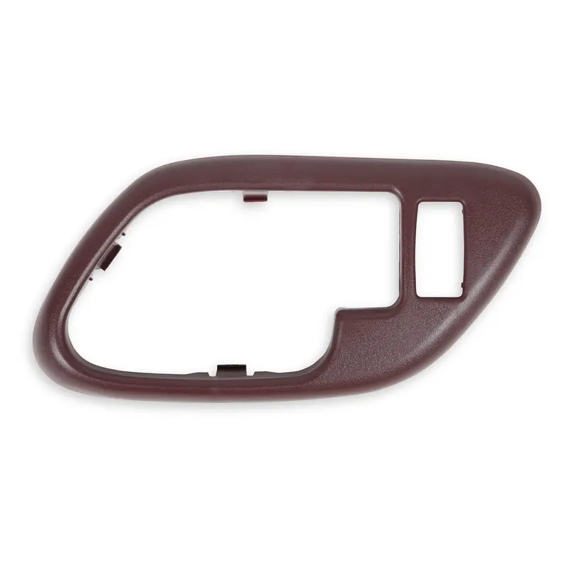 Holley 05-141 Classic Truck Interior Door Handle Bezel – Passenger Side, Maroon Finish 1
