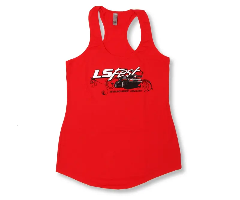 Holley Ls Fest Ladies Tank Top – Red, Xx-Large (Limited Stock) 1