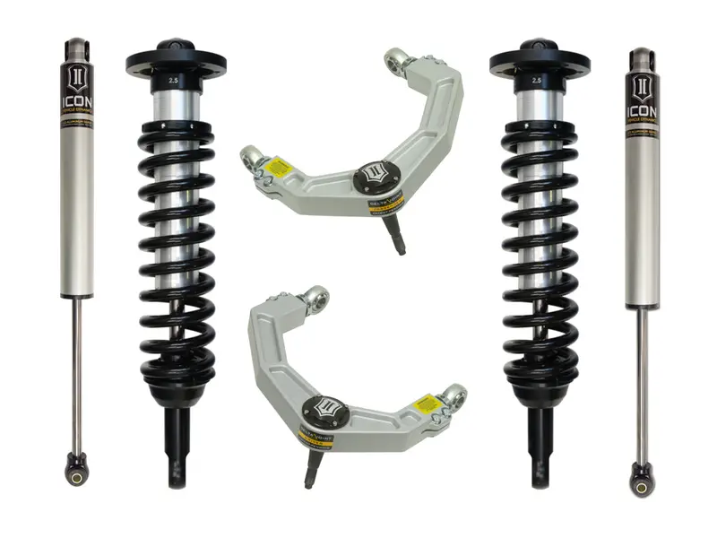 Icon Vehicle Dynamics 0–2.63" Lift System – Stage 2 Suspension With Billet Upper Control Arms For 2009–2013 Ford F-150 4Wd 1
