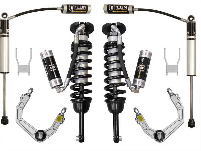 Icon Vehicle Dynamics Stage 4 Lift System For 2005–2011 Toyota Hilux – 0–3" Lift With Billet Upper Control Arms 1