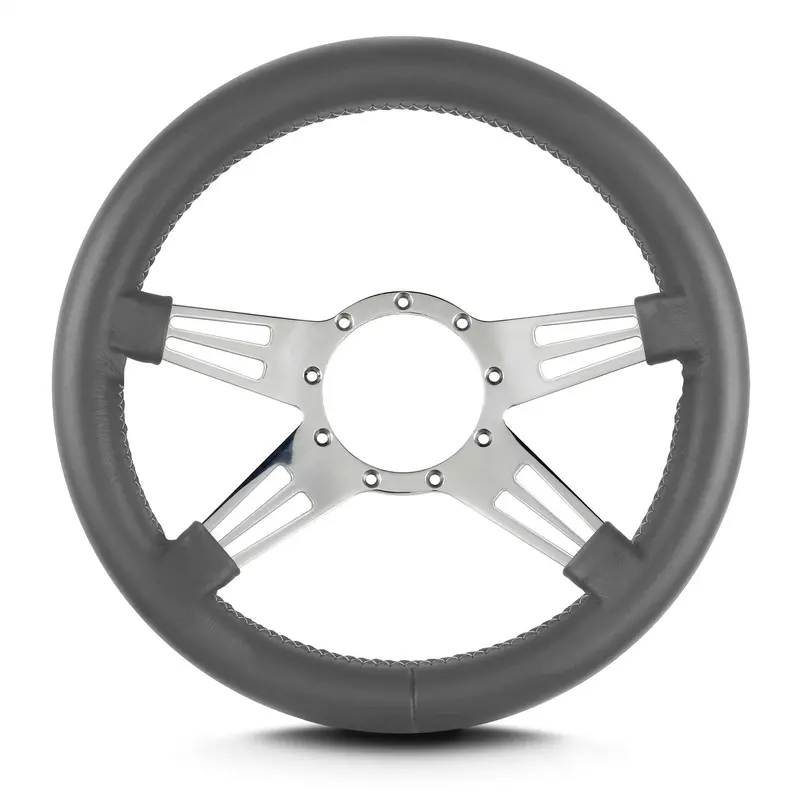 Lokar Lecarra Mark 9 Double-Slot Steering Wheel With Classic Racing Style 1