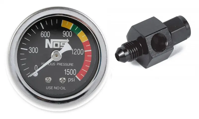 Nos Nitrous Pressure Gauge — Model 15921Nos, Precision Readout 1