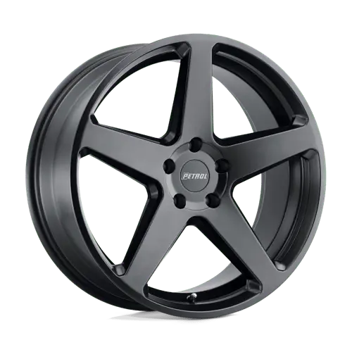 Petrol Pep2C 17X8 Inch Alloy Wheel – 5X120 Bolt Pattern, 35Mm Offset, Semi-Gloss Black 1