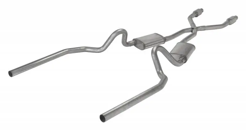 Pypes Sgg912Ve X-Pipe Exhaust System – Crossmember-Back Design For 1978–1988 Gm G-Body Ss 1