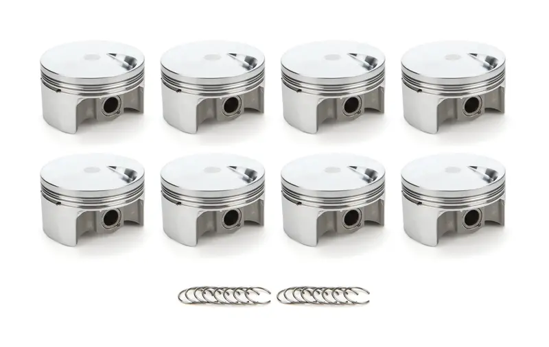 Race Tec 1000246 Bbc Forged Piston Set – 4.500" Bore, -3Cc Dish, Big Block Chevrolet 1