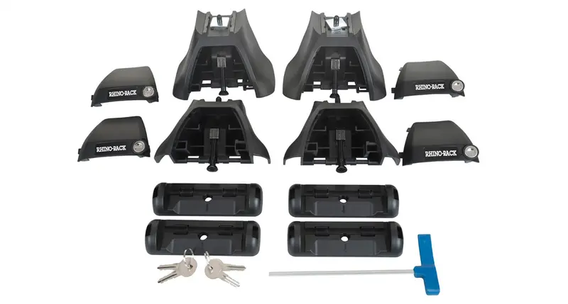 Rhino-Rack Ja1845 Vortex Aero Roof Rack – Multi-Fit System With 2500 Series Load Bars 1